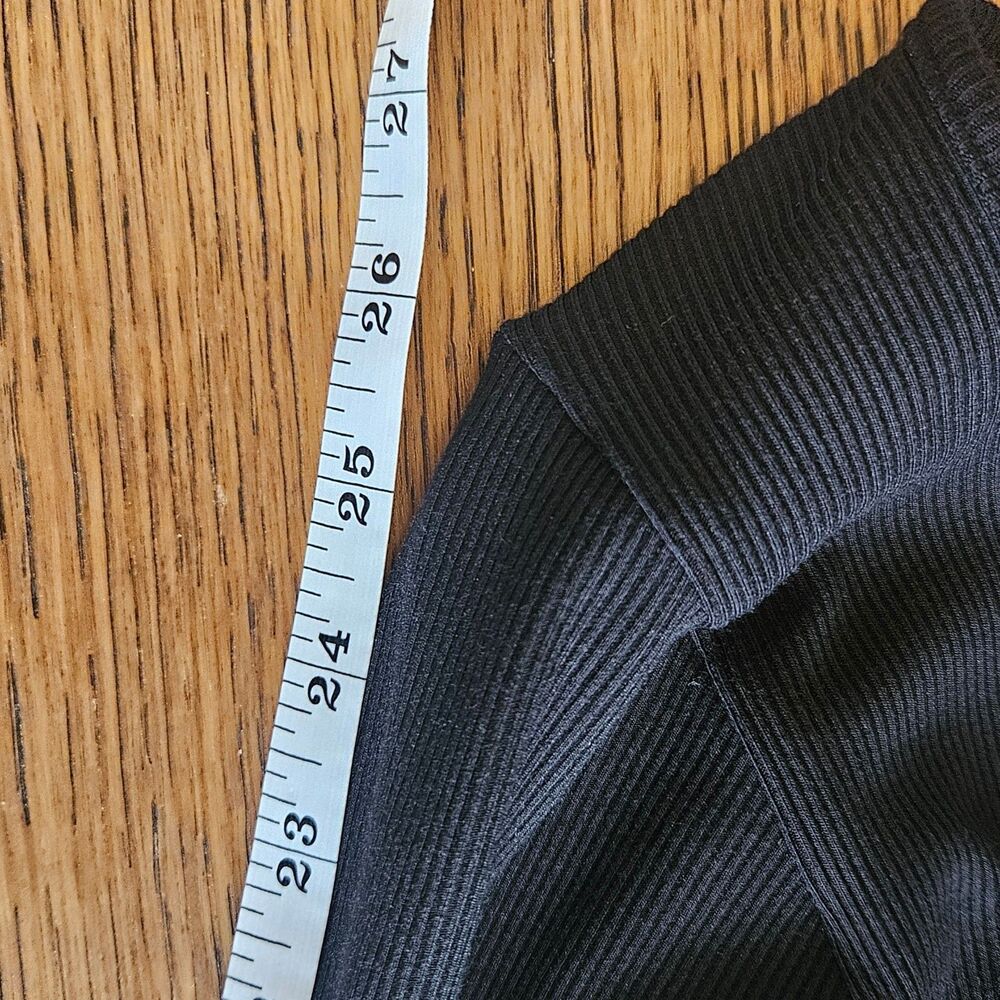 SKIMS Black Long Sleeve Maxi Dress - Picture 6 of 9